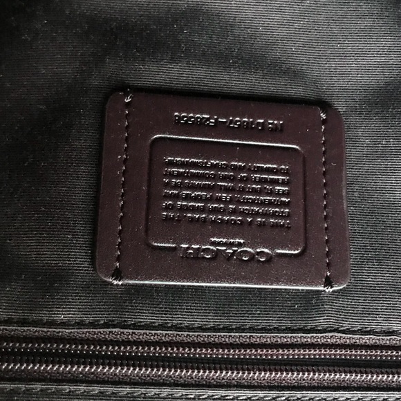 Coach Embossed Leather Nude Pink Ava Zip Tote - Picture 6 of 7